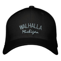 Walhalla Michigan EmbroiTED Hat