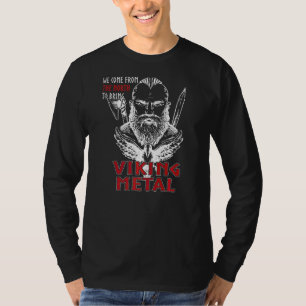 Walhalla & Vikinger I Valhalla & Sten I Viking Met T Shirt