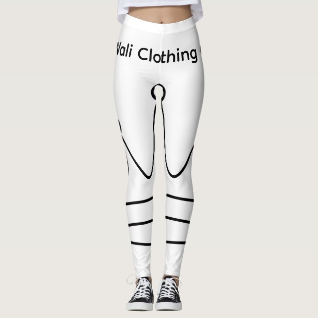 Wali Clothing Co. Leggings (Framsida)