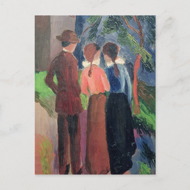 Walk, 1914 vykort (Framsida)