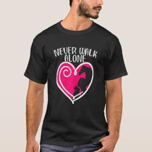 Walk Alone Hund Horse Hundägare Rider T Shirt
