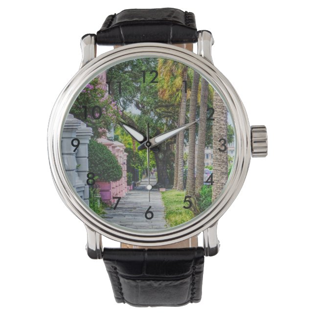 Walk Along Rainbow Row Armbandsur (Framsida)