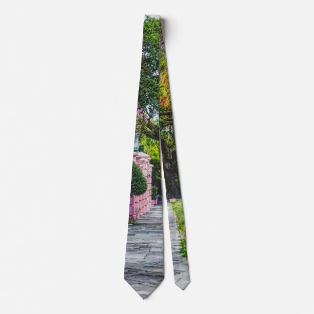 Walk Along Rainbow Row Neck Tie Slips (Framsida)