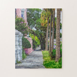 Walk Along Rainbow Row Pussel