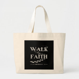 Walk by Faith - 2 Corinthians 5:7 Jumbo Tygkasse