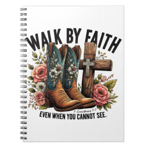 Walk By Faith Anteckningsbok