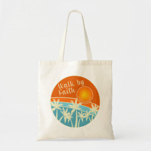 Walk by Faith Christian Design Tygkasse
