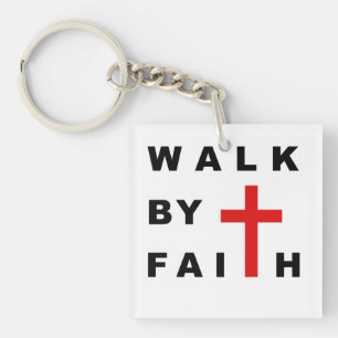 Walk by Faith Christian Kor Bible Quote