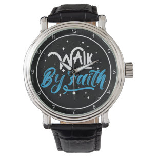 Walk By Faith-design Armbandsur