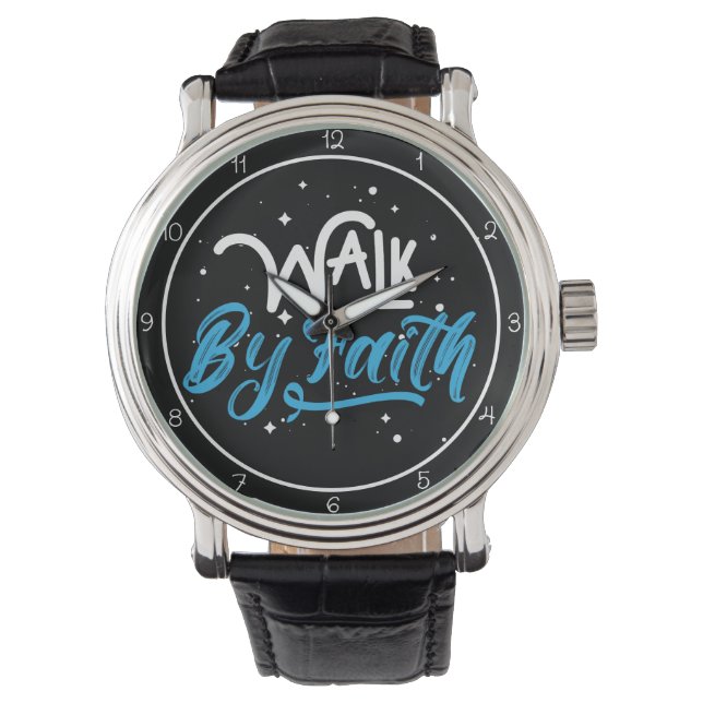 Walk By Faith Design Armbandsur (Framsida)
