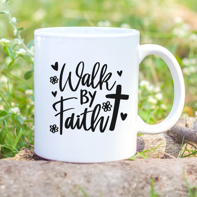 Walk By Faith Kaffemugg (Skapare uppladdad)