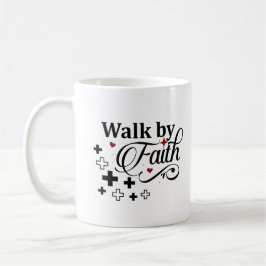 Walk By Faith Kaffemugg
