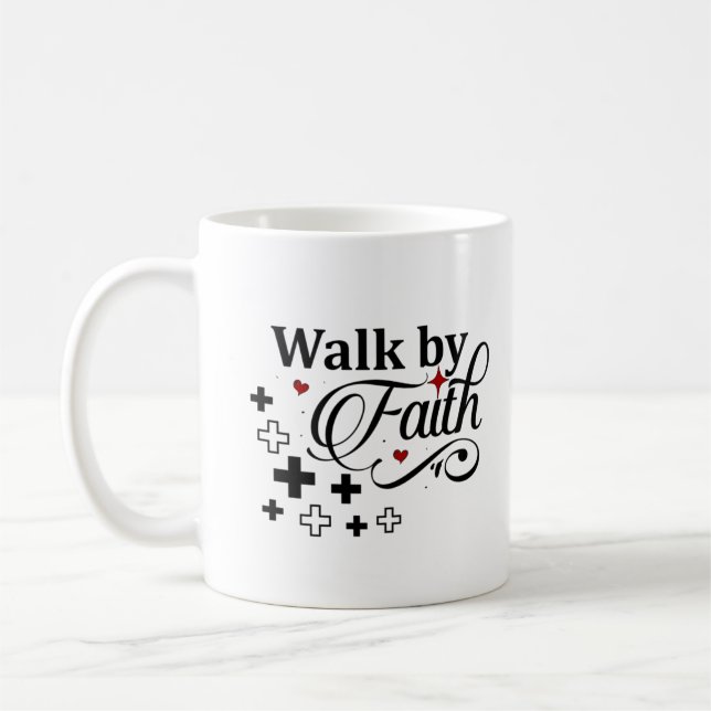 Walk By Faith Kaffemugg (Vänster)