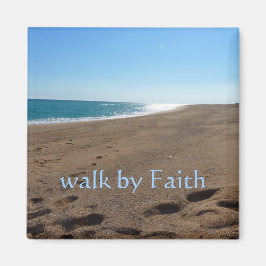 Walk by Faith Magnet