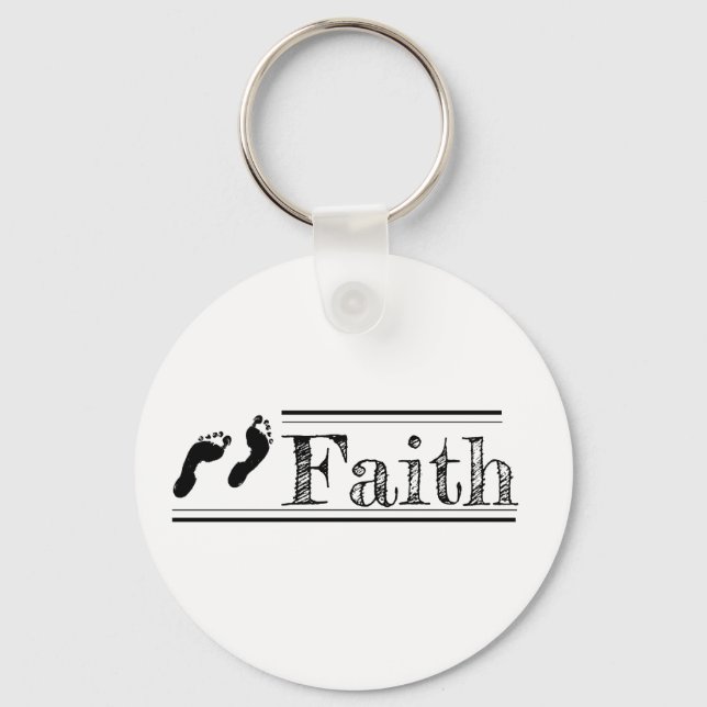 Walk by Faith Nyckelring (Framsida)