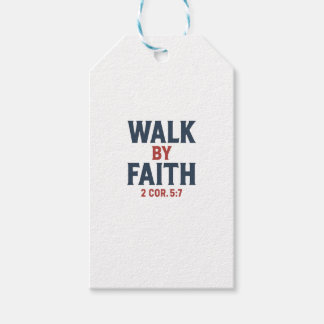 Walk By Faith  Presentetikett