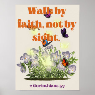 Walk by Trust Poster