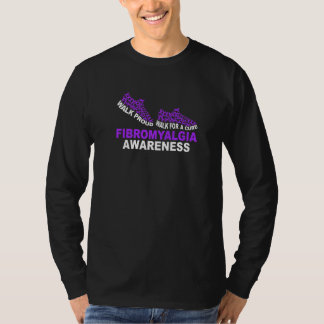 Walk Fibromyalgia Awareness Month Fibromyalgia War T Shirt