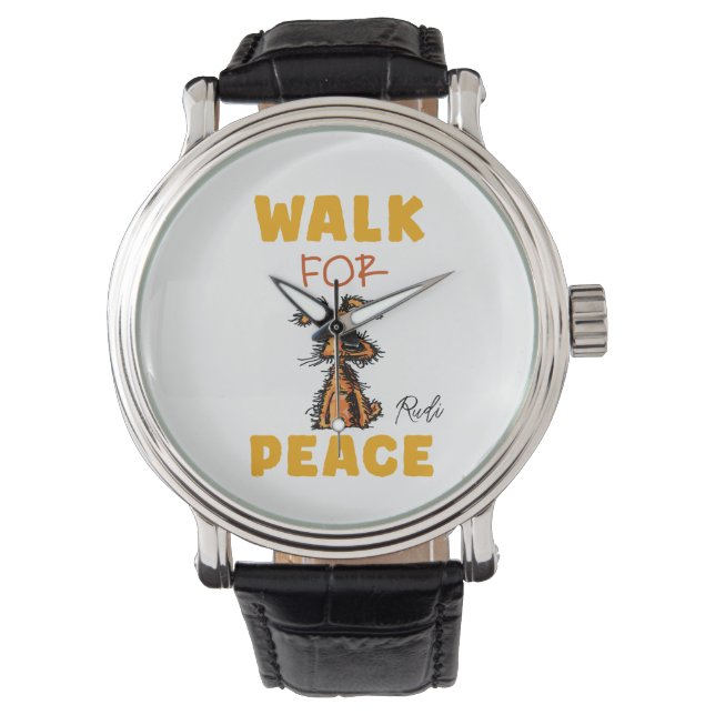 walk for peace  armbandsur (Framsida)
