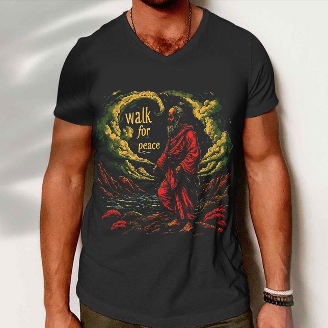 "Walk for Peace" T-Shirt - Peaceful & Stylish  (Skapare uppladdad)