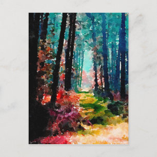 Walk i Skogen Vykort