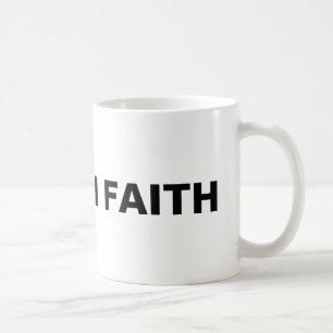 "Walk in Faith" Inspirational Christian Kaffemugg