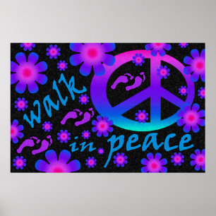 Walk in Peace Poster