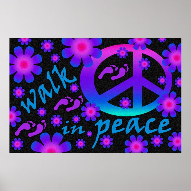 Walk in Peace Poster (Framsidan)