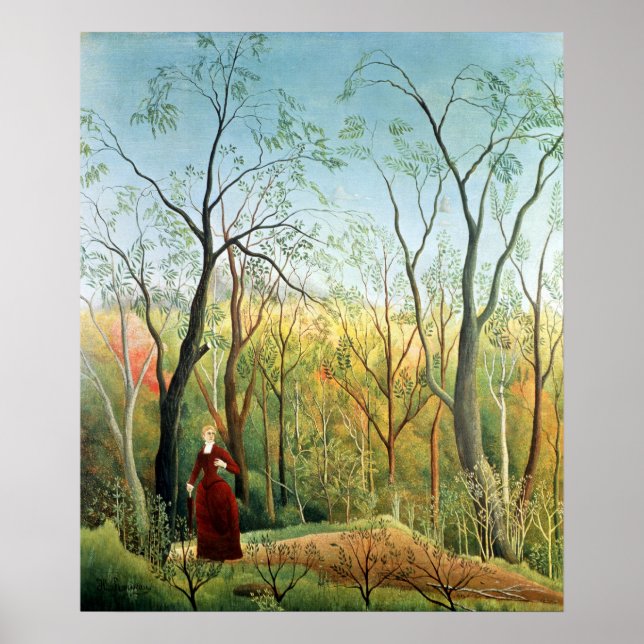 Walk in the Forest, 1886-90 Poster (Framsidan)