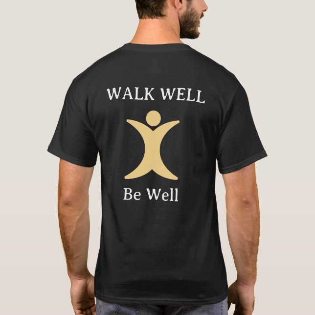 WALK kan vara bra T-Shirt (Baksida)