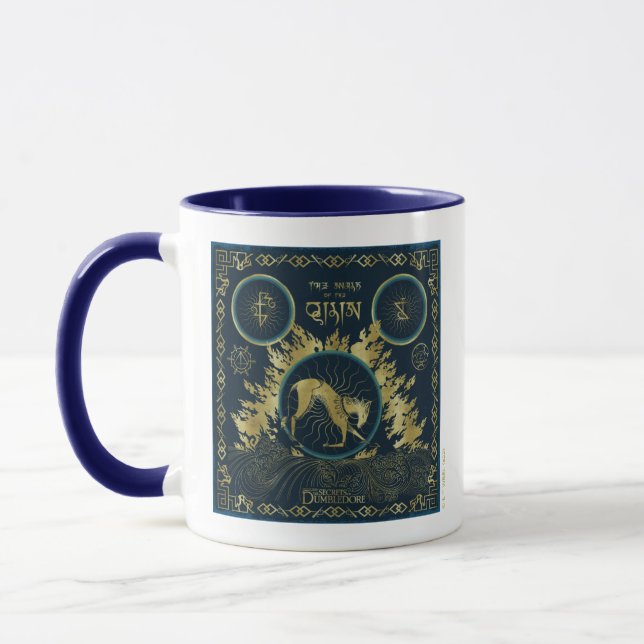 Walk of the Qilin Golden Vatten Tapestry Mugg (Vänster)