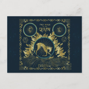 Walk of the Qilin Golden Vatten Tapestry Vykort