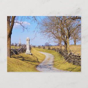 Walk på Antietam Vykort