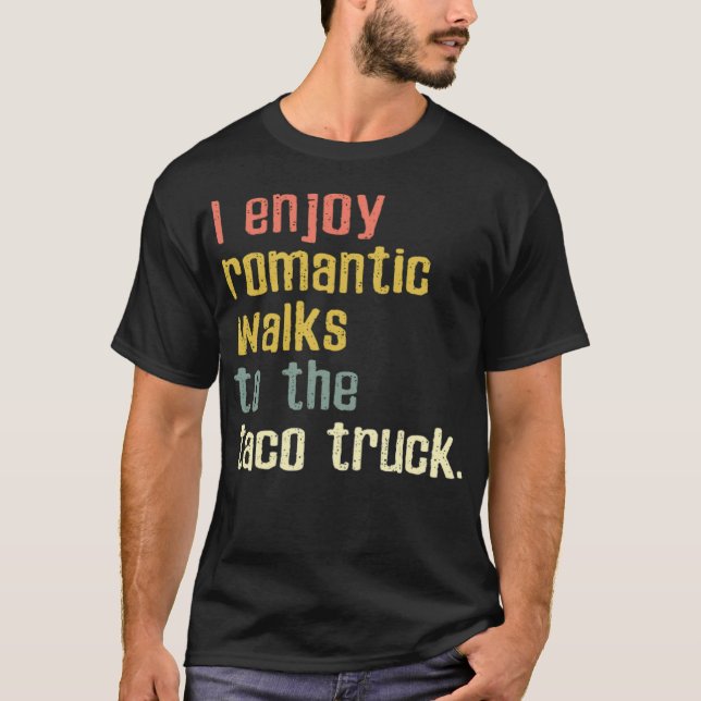 Walk Taco culture andlig T Shirt (Framsida)