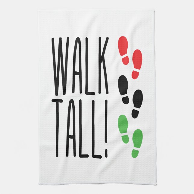 Walk Tall Kökshandduk (Vertikal)