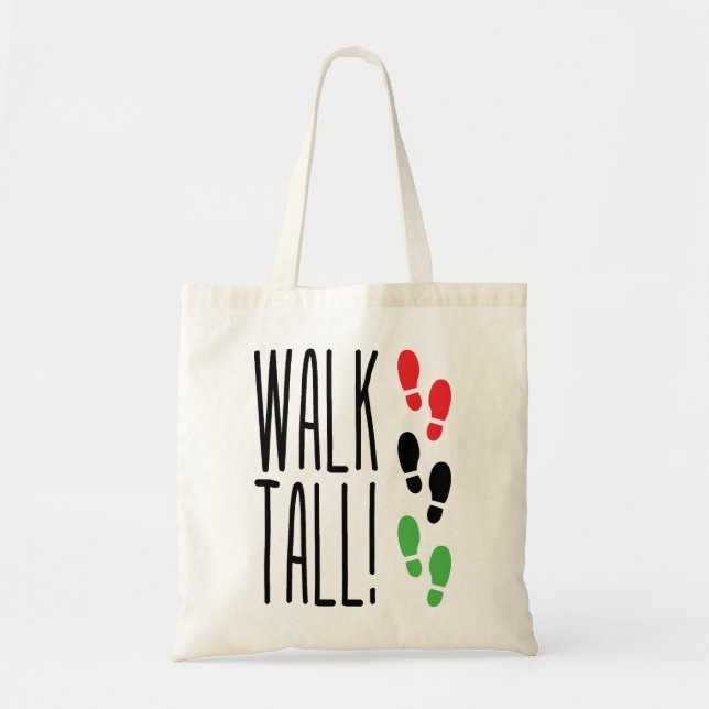 Walk Tall Tygkasse (Framsidan)