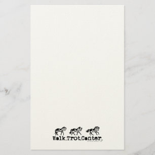 Walk Trot Canter Brevpapper