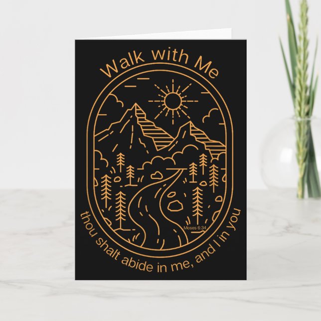 Walk With Me 2026 Lds Youth Theme Camp  Kort (Framsida)