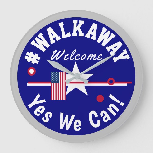 #walkaway Ja, vi kan Stor Klocka (Framsida)