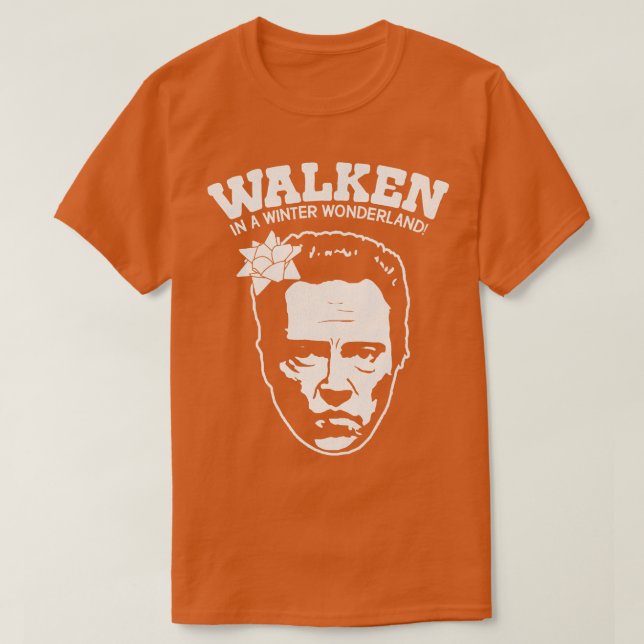 Walken i Winter Wonderland T Shirt (Design framsida)