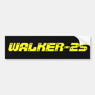 WALKER-25 Bildäckslapp Bildekal