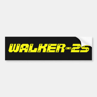 WALKER-25 Bildäckslapp Bildekal