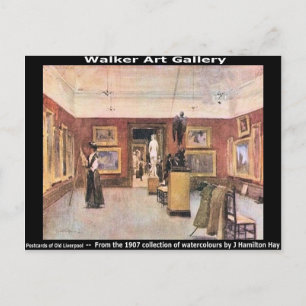 Walker Art Gallery, William Brown St., Liverpool. Vykort