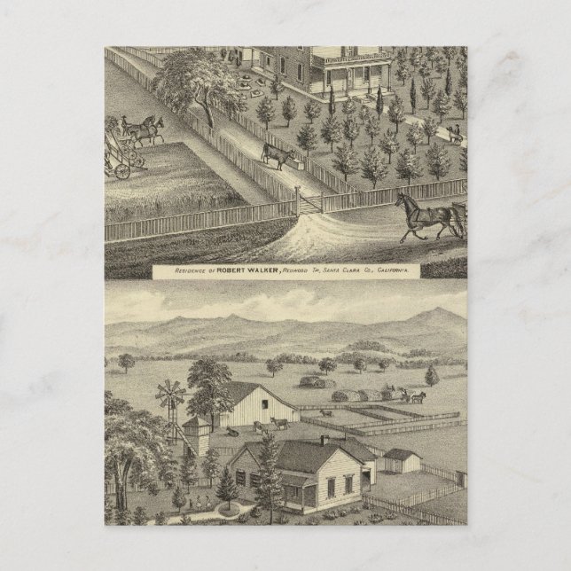 Walker, Boll-bostad Vykort (Framsida)