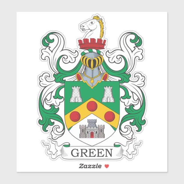 Walker Family Crest Klistermärken (Ark)