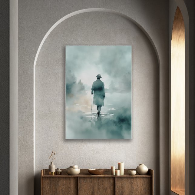 Walker i dimman poster (Skapare uppladdad)