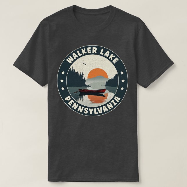 Walker Sjö Pennsylvania Sunset T Shirt (Design framsida)