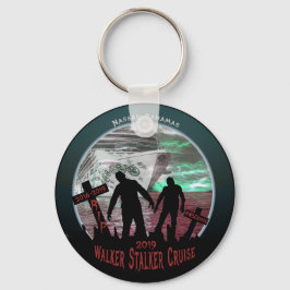 Walker Stalker Cruise 2019 Keychain Nyckelring