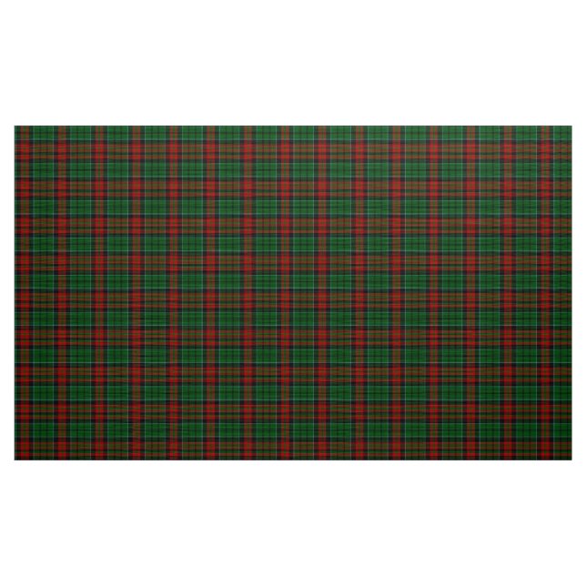 Walker Tartan Red Grönt och Black Play Fabric Tyg (Yard)