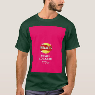 Walkers Prawn Cocktail Crisps design T Shirt